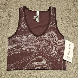 Athleta Aurora Seamless Shine Tank Size S